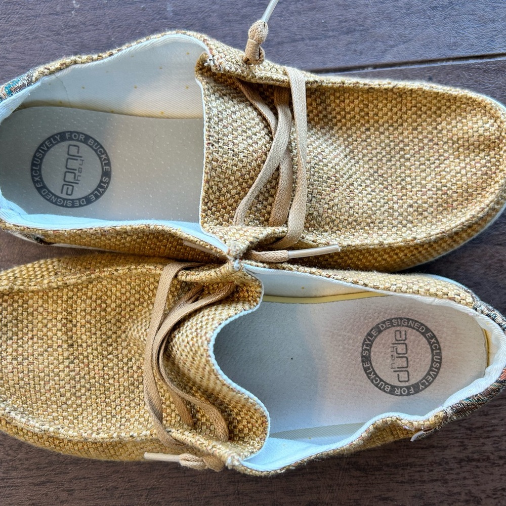 Hey Dude Woven Casual Shoes